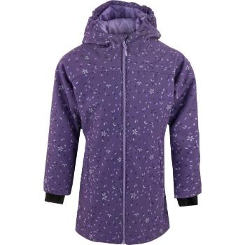 ALPINE PRO GUETO Gyerek kabát, lila, méret 104-110