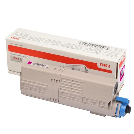 OKI 46490606 - originální toner, purpurový, 6000 stran