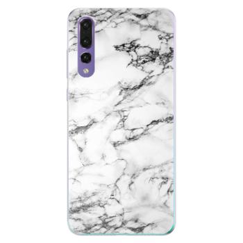 Odolné silikonové pouzdro iSaprio - White Marble 01 - Huawei P20 Pro