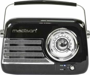 Madison Freesound-VR40B Black Retro rádio