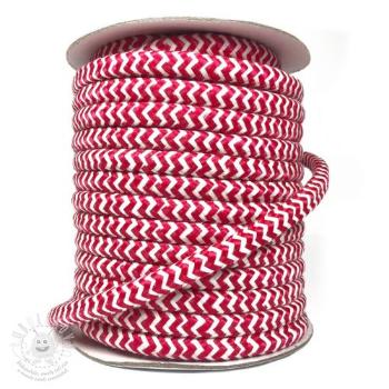 Šňůra pletená ZIG ZAG red