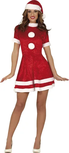 Guirca Dámský kostým - Sexy Mrs. Claus Velikost - dospělý: S