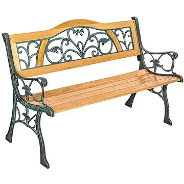 Zahradní lavice Kathy masiv hnědá (401426)