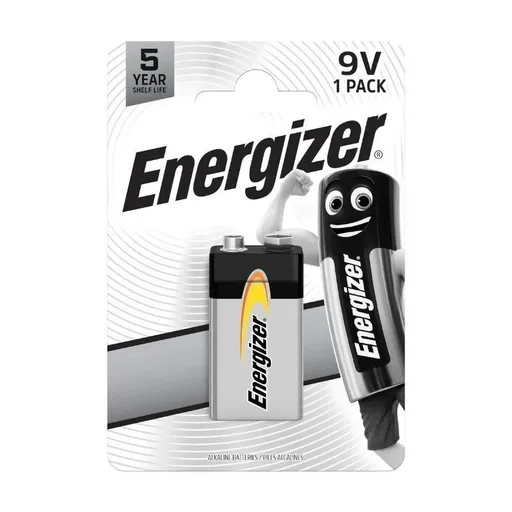 Energizer 6LR61 Everyday 9V 1pack Alkalická
