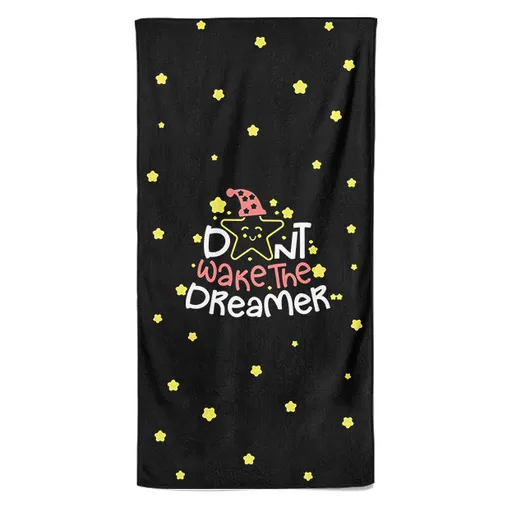Osuška Don´t wake the dreamer (Velikost osušky: 100x170cm)