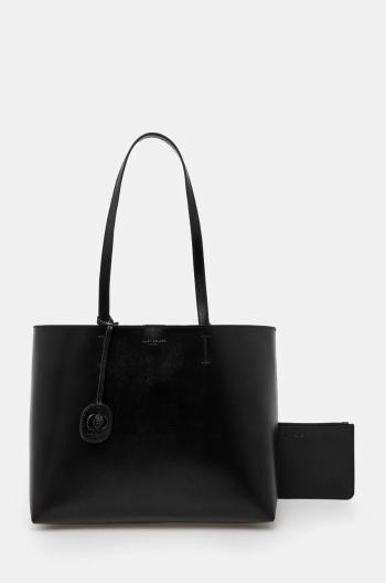 Kožená kabelka Kurt Geiger London CHELSEA černá barva, 3592700109