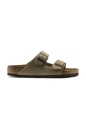 Semišové pantofle Birkenstock Arizona