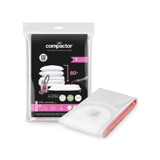 Compactor Bag Aspispace XL 140 l vakuový úložný pytel 80x130 cm