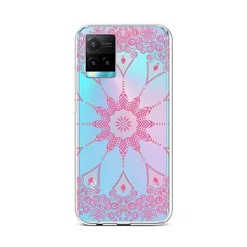 TopQ Vivo Y33s silikon Pink Mandala 68135 (Sun-68135)