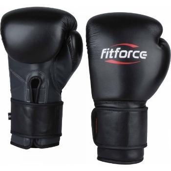 Fitforce PATROL Tréninkové boxerské rukavice, černá, velikost