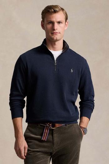 Mikina Polo Ralph Lauren pánská, tmavomodrá barva, hladká, 710812963