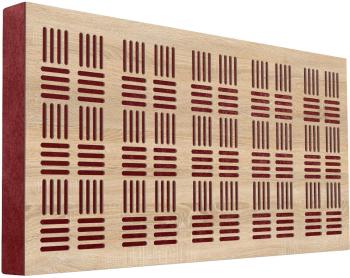 Mega Acoustic FiberPRO120 Bean Sonoma Oak/Dark Red Absorpční dřevěný panel