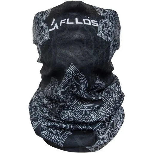 FLLÖS WIND 03 Multifunkční šátek, černá, velikost