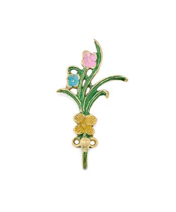 Nástenný vešiak Doing Goods Ivy Hook žltá farba