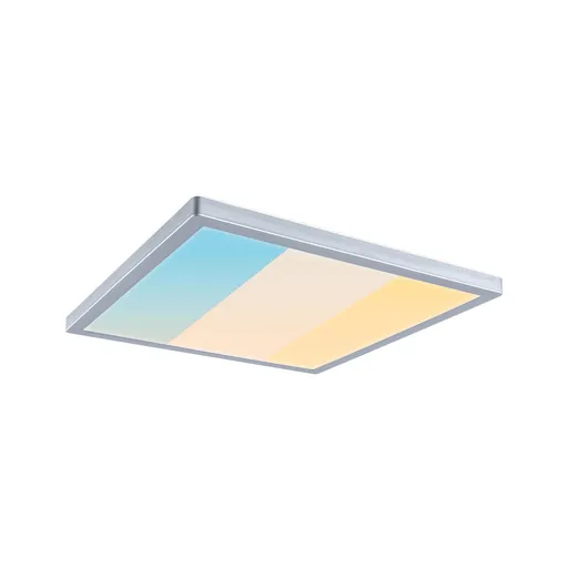 PAULMANN LED Panel Atria Shine IP44 hranaté 298x298mm 15,7W 3000 - 6500K matný chrom