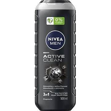 NIVEA Men Active Clean Shower Gel 500 ml (9005800243306)