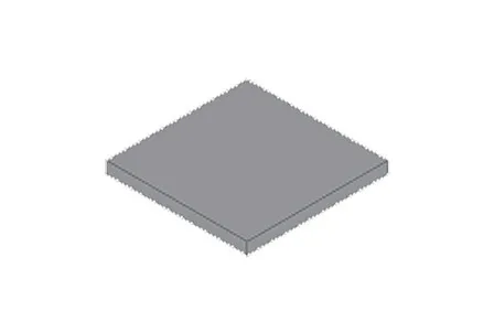 Gumová podložka 9326, 8x90x90 mm, TWINSON