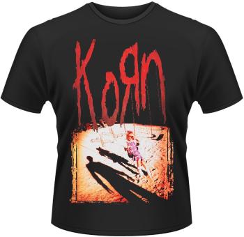 Korn Tričko Logo Black XL