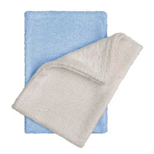 T-tomi Koupací žínky - rukavice Natur + Blue