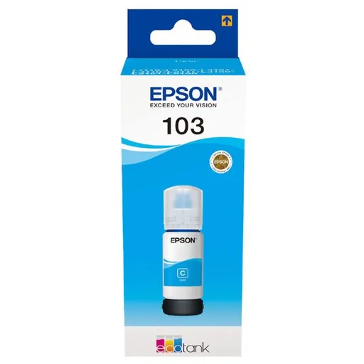 EPSON C13T00S24A - originální cartridge, azurová, 65ml