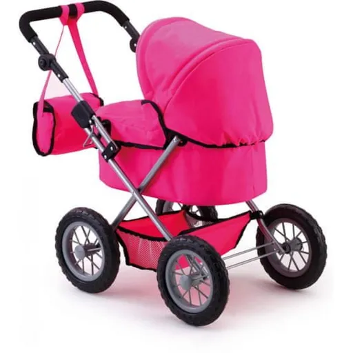 Hluboký kočárek pro panenky Adélka 68 cm