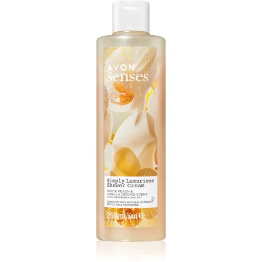 Avon Senses Simply Luxurious krémový sprchový gel 250 ml