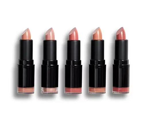 Revolution PRO Sada rtěnek Blushed Nudes (Lipstick Collection) 5 x 3,2 g