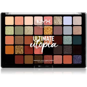 NYX Professional Makeup Ultimate Utopia paletka očních stínů 40 x 1 g