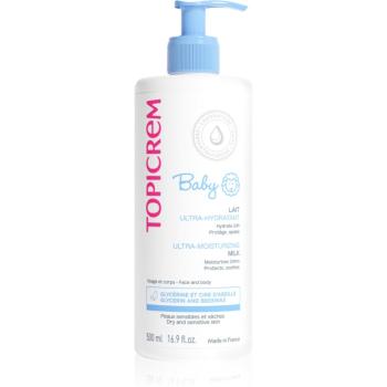 Topicrem BABY My 1st Ultra-Moisturizing Milk hydratační mléko na tělo a obličej pro suchou a citlivou pokožku 500 ml