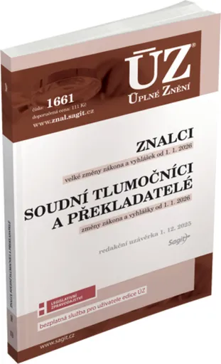 ÚZ 1661 Znalci a tlumočníci