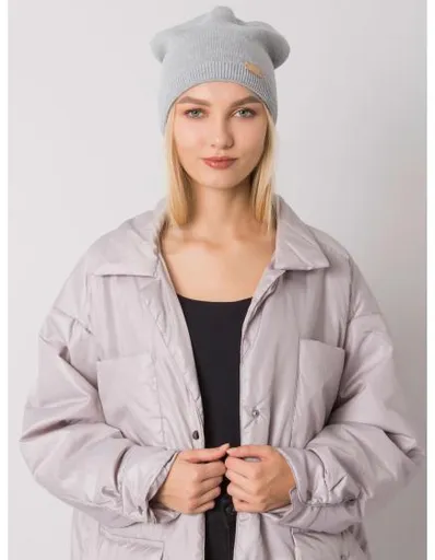Dámská čepice RUE PARIS šedá