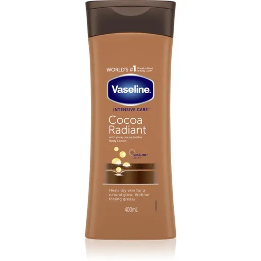 Vaseline Cocoa Radiant tělové hydratační mléko s kakaovým máslem 400 ml