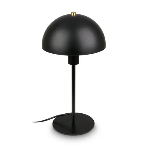 BRILONER Pura stolní lampička - s vypínačem, E14 patice, černá 7671015