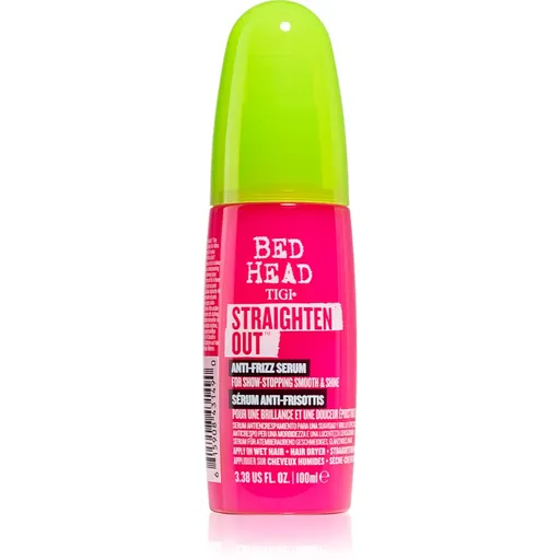 TIGI Straighten Out Anti-Frizz Serum uhlazující sérum pro lesk a hebkost vlasů 100 ml