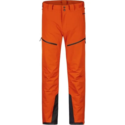 Hannah WIEL Pánské lyžařské kalhoty, oranžová, velikost