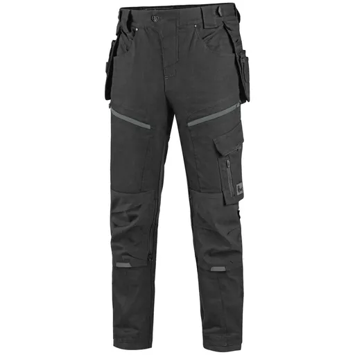 Canis (CXS) Pánské pracovní kalhoty CXS LEONIS - Černá / šedá | 58