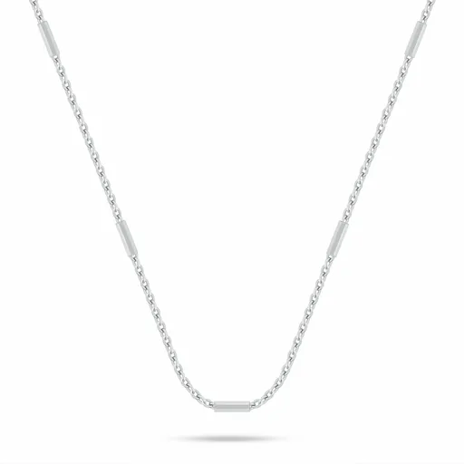 Brilio Silver Něžný stříbrný náhrdelník NCL197W