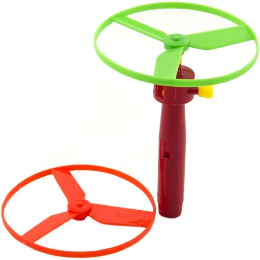 Vystřelovací vrtulka se startérem (1361) červený startér