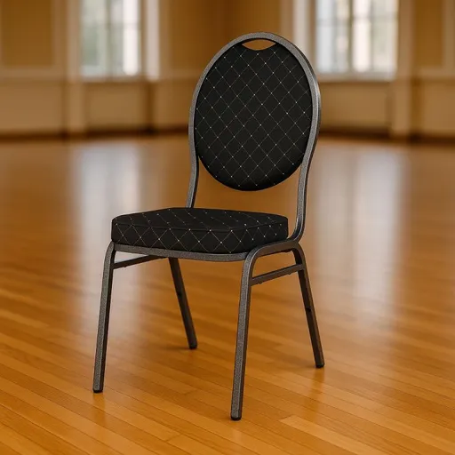 Kongresová židle MONZA černá