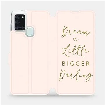 Flipové pouzdro na mobil Samsung Galaxy A21S - M014S Dream a little (5903516286393)
