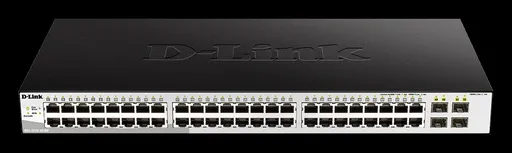 D-Link DGS-1210-52/ME/E 48-Port 10/100/1000BASE-T + 4-Port 1 Gbps SFP Ports Metro Ethernet