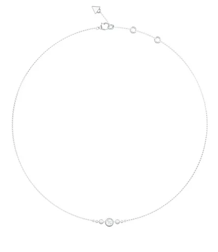 Guess Elegantní ocelový náhrdelník Tiny Pearly JUBN05519JWRHT/U