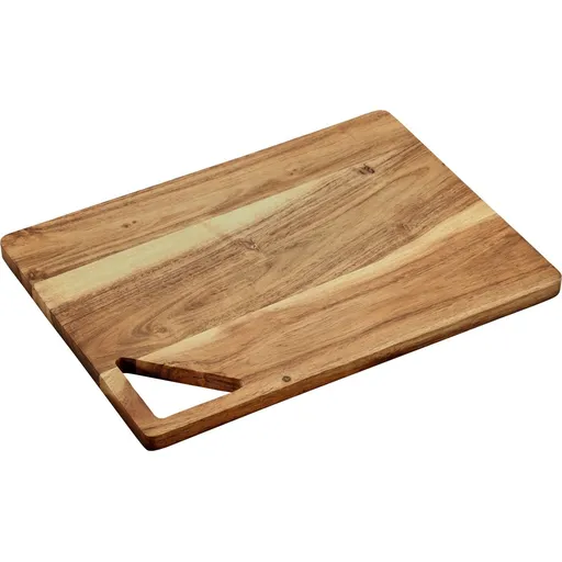Kesper 29141 Prkénko na krájení a servírování akácie 35,5 x 25,5 x 1,7 cm, M