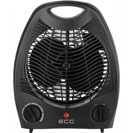 ECG TV 3030 Heat R Black teplovzdušný ventilátor