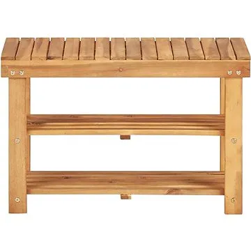 Botník 70×32×46 cm masivní akáciové dřevo (45930)