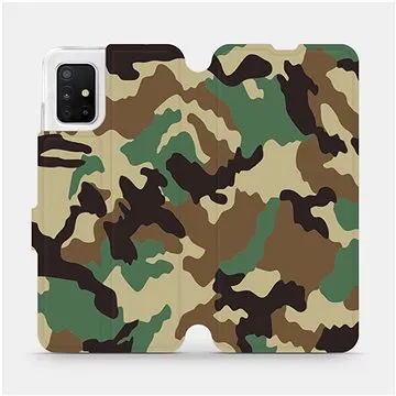 Flipové pouzdro na mobil Samsung Galaxy A51 - V111P Maskáče (5903516122257)