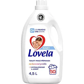 LOVELA Baby tekutý prací přípravek na barevné prádlo 4,5 l (50 praní) (5999109520746)