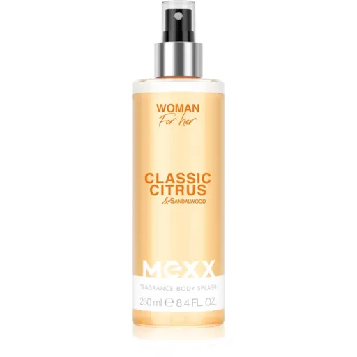 Mexx Woman Classic Citrus & Sandalwood New osvěžující tělový sprej pro ženy 250 ml