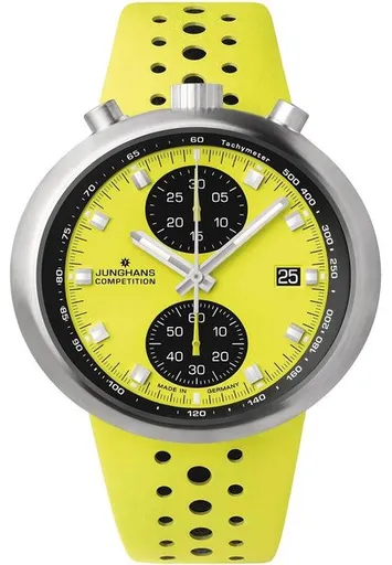 Junghans 1972 Competition Chronoscope Automatic FIS Edition Lemon 27/4305.00