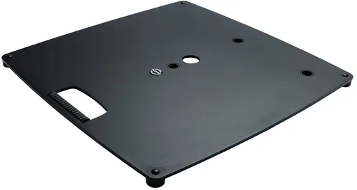 K&M 26716 Base plate L (3 x M20) Black